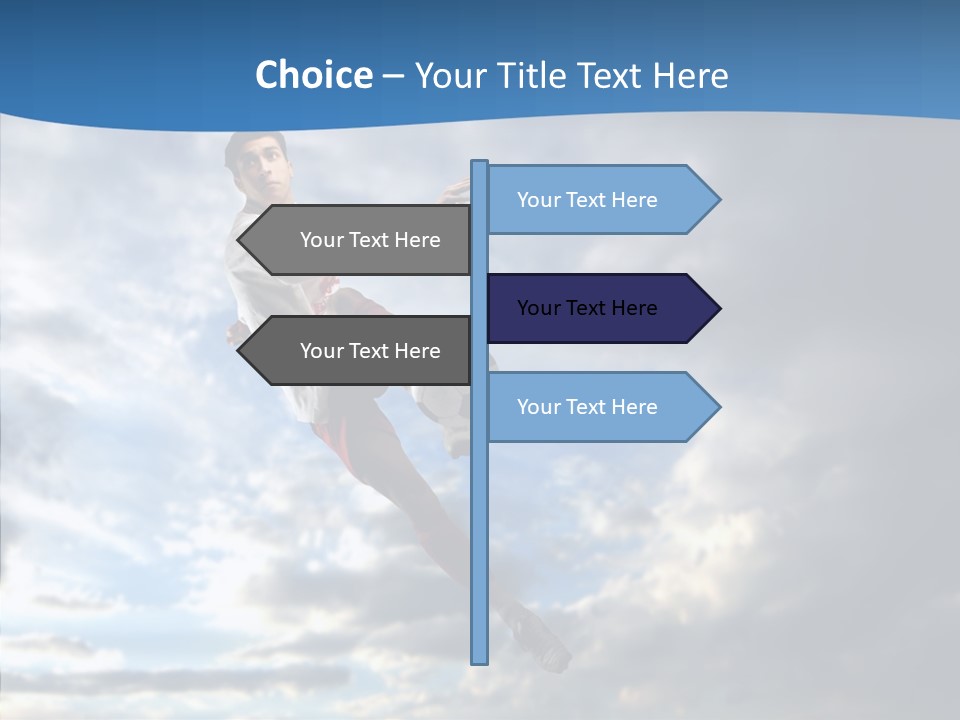 Ball Sunset Beautiful PowerPoint Template