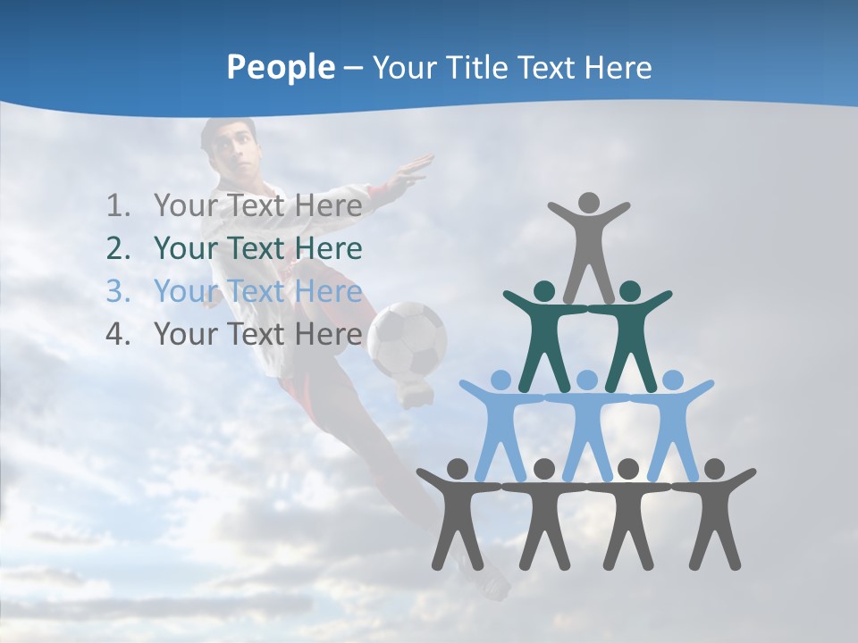 Ball Sunset Beautiful PowerPoint Template