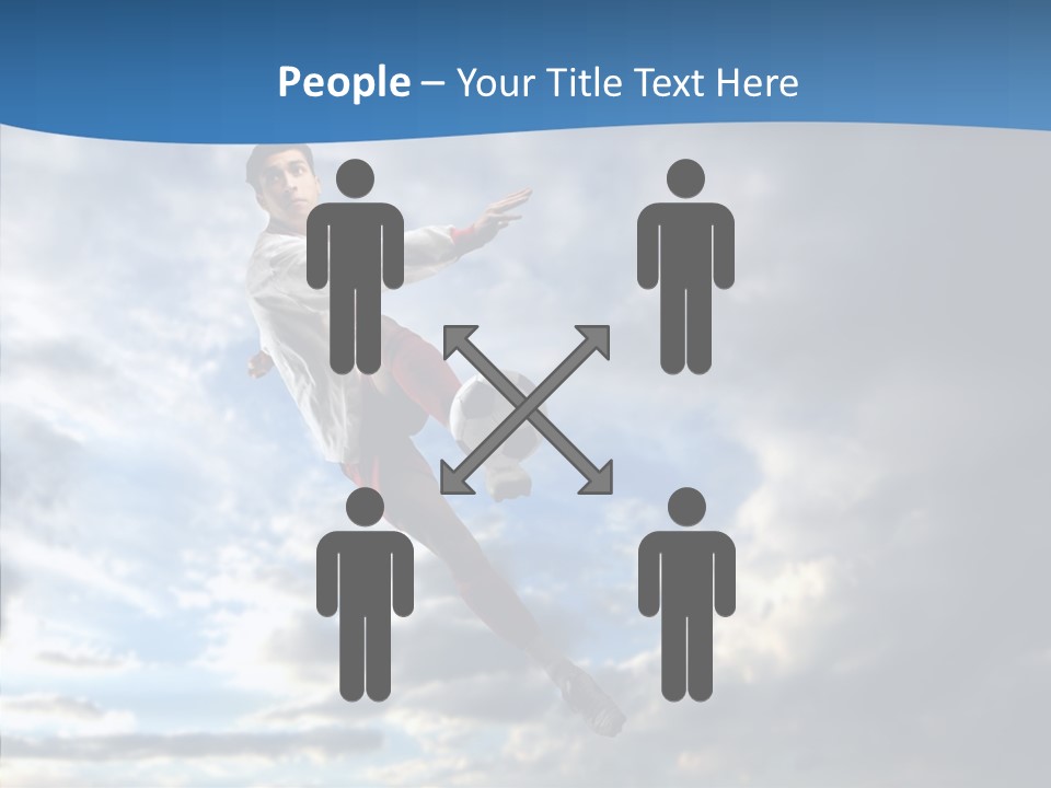 Ball Sunset Beautiful PowerPoint Template