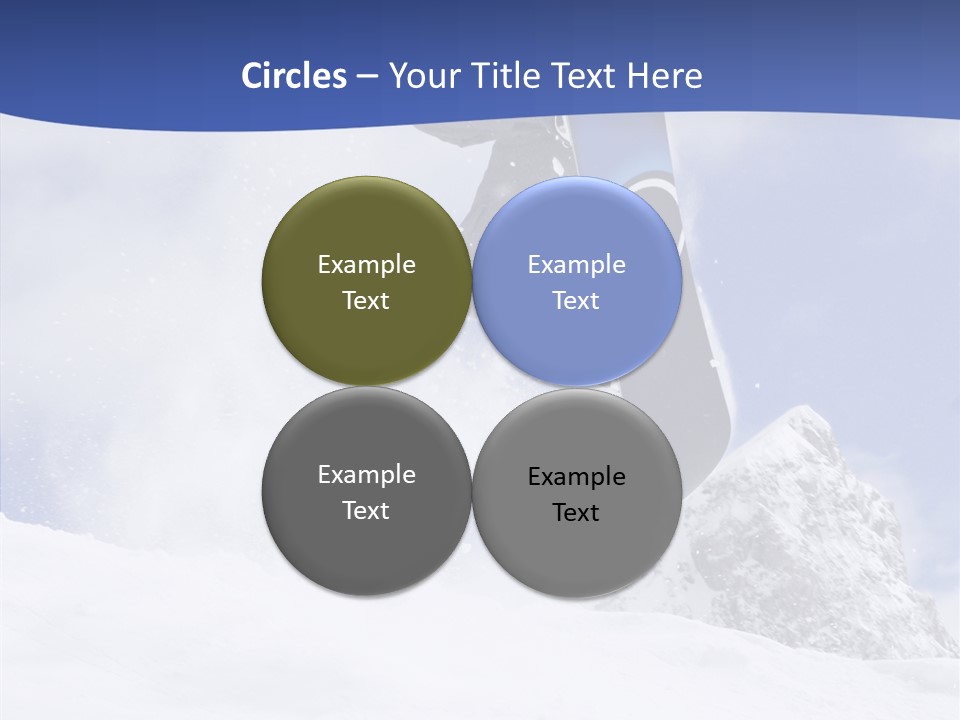 Teens Action Vacation PowerPoint Template