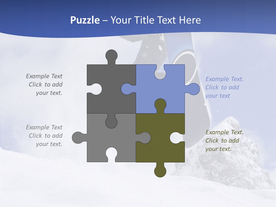 Teens Action Vacation PowerPoint Template