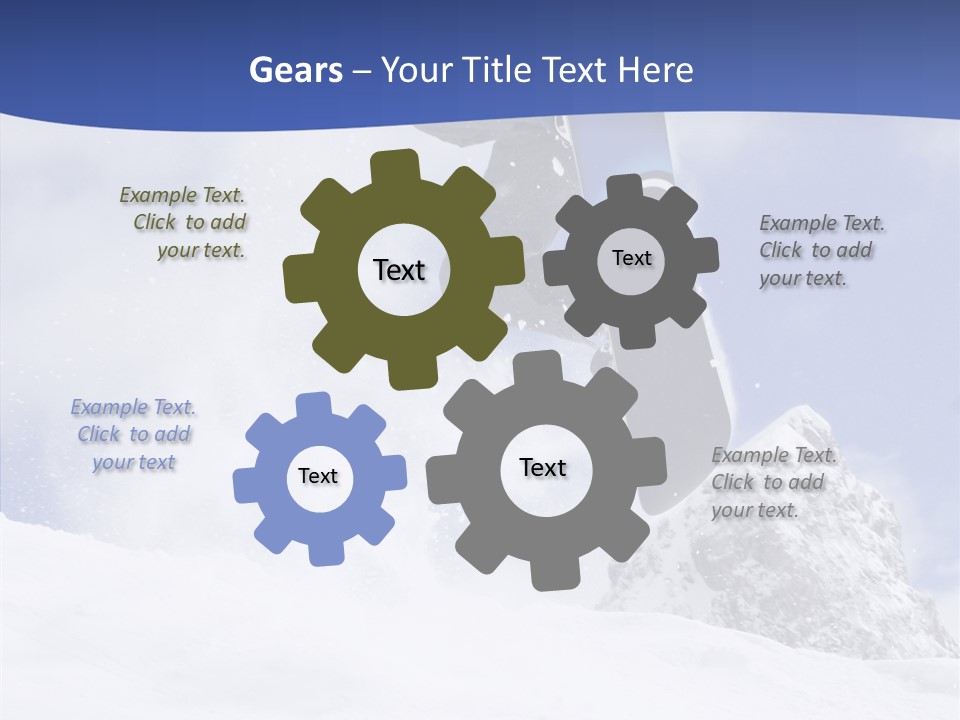 Teens Action Vacation PowerPoint Template