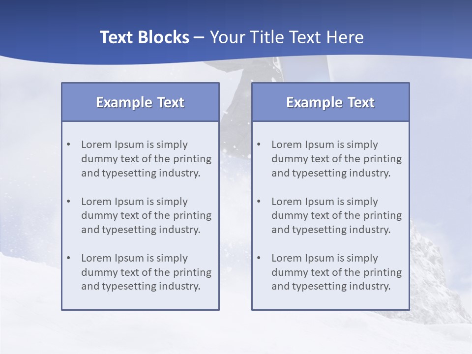 Teens Action Vacation PowerPoint Template