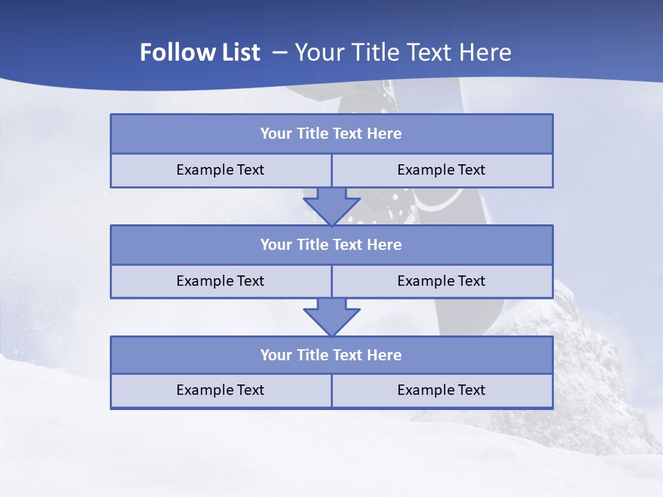 Teens Action Vacation PowerPoint Template