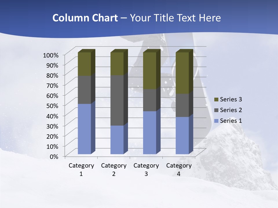 Teens Action Vacation PowerPoint Template