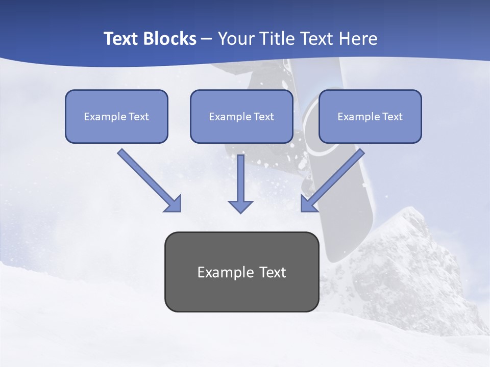 Teens Action Vacation PowerPoint Template