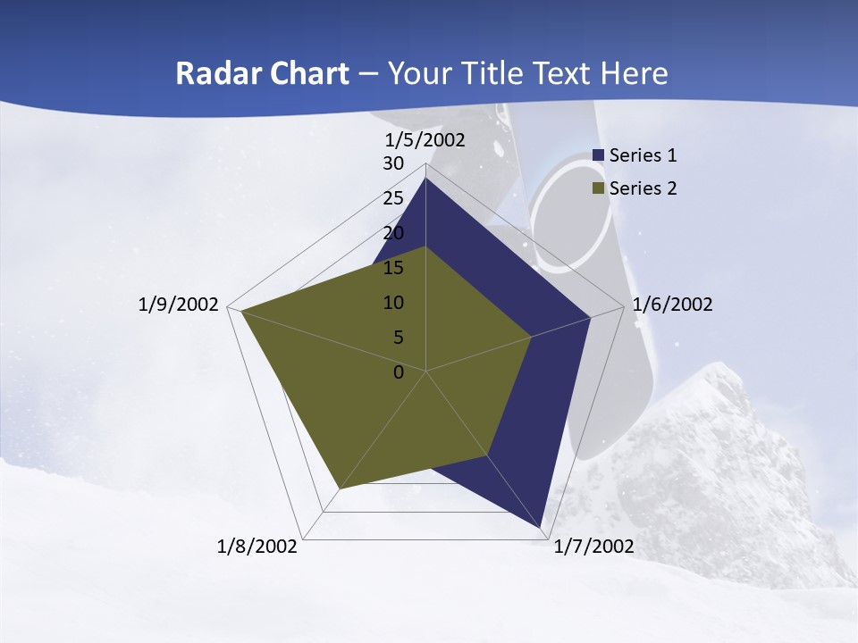 Teens Action Vacation PowerPoint Template