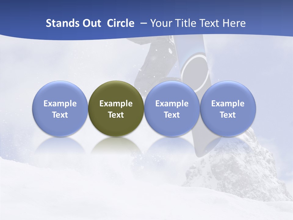 Teens Action Vacation PowerPoint Template