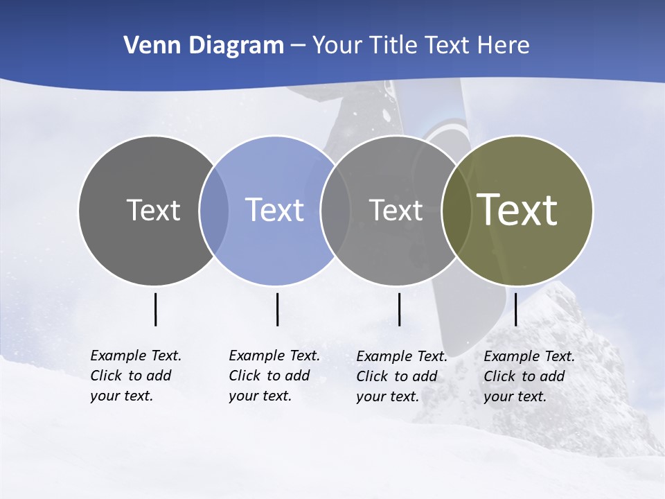 Teens Action Vacation PowerPoint Template