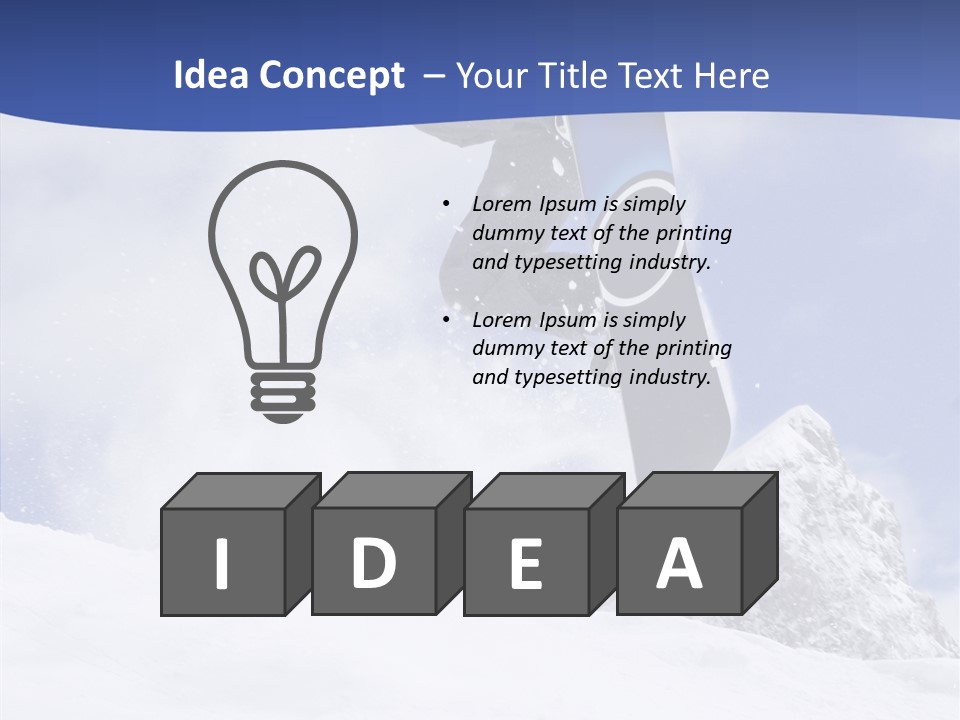 Teens Action Vacation PowerPoint Template