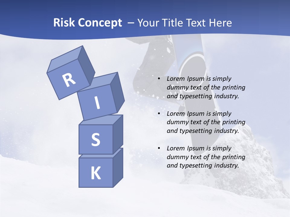 Teens Action Vacation PowerPoint Template