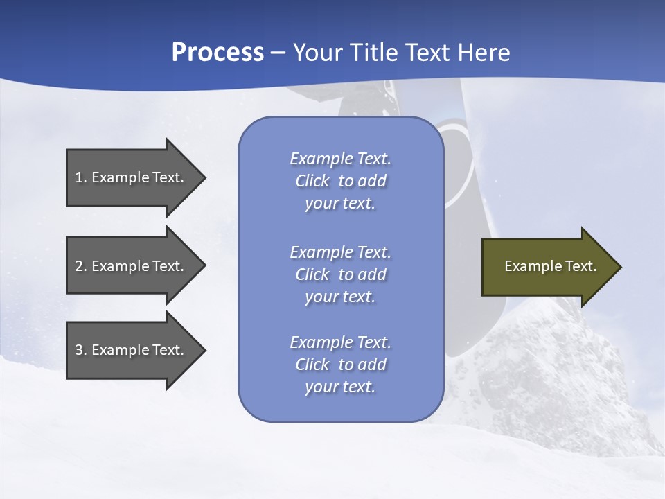 Teens Action Vacation PowerPoint Template