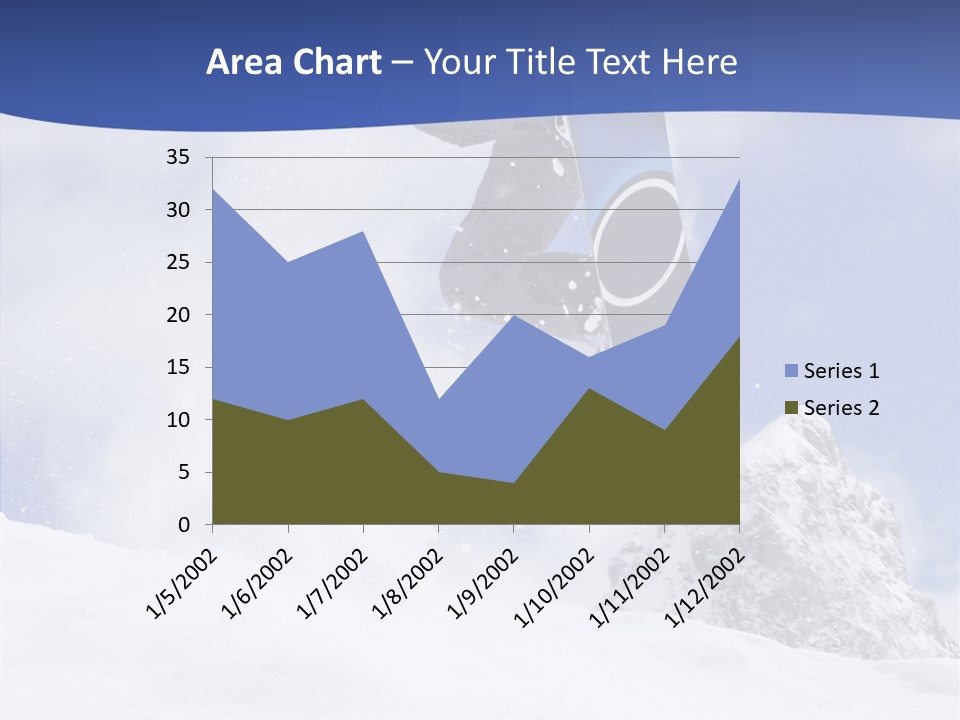 Teens Action Vacation PowerPoint Template