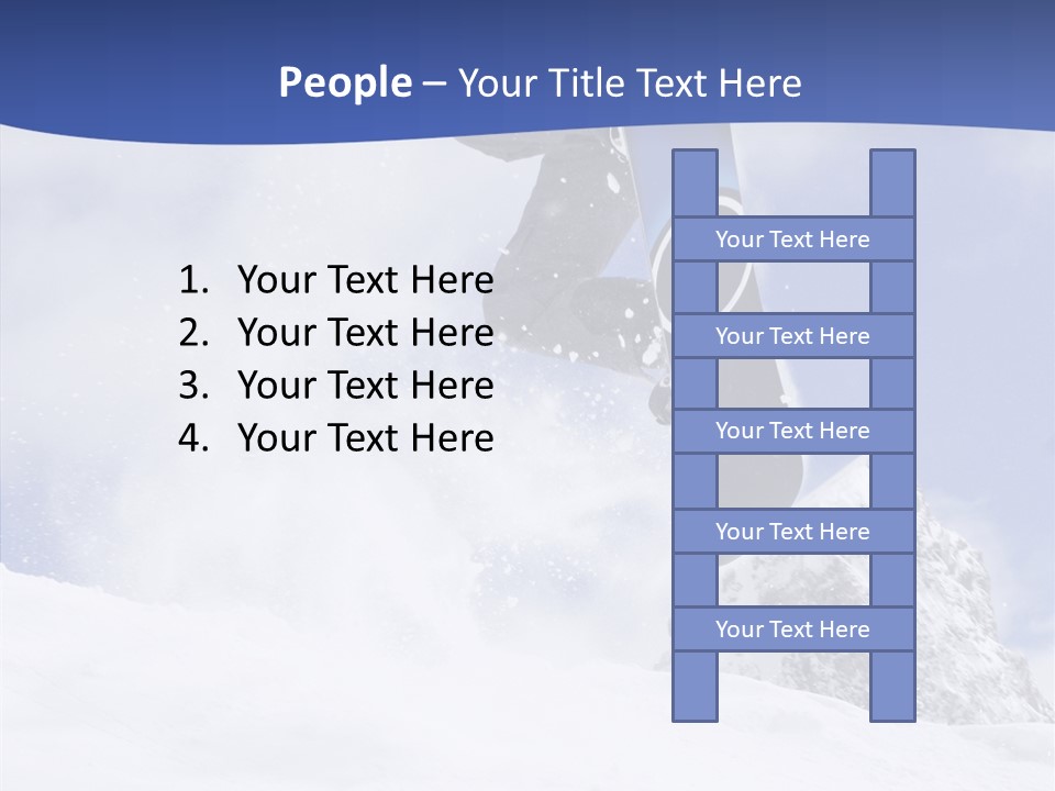 Teens Action Vacation PowerPoint Template