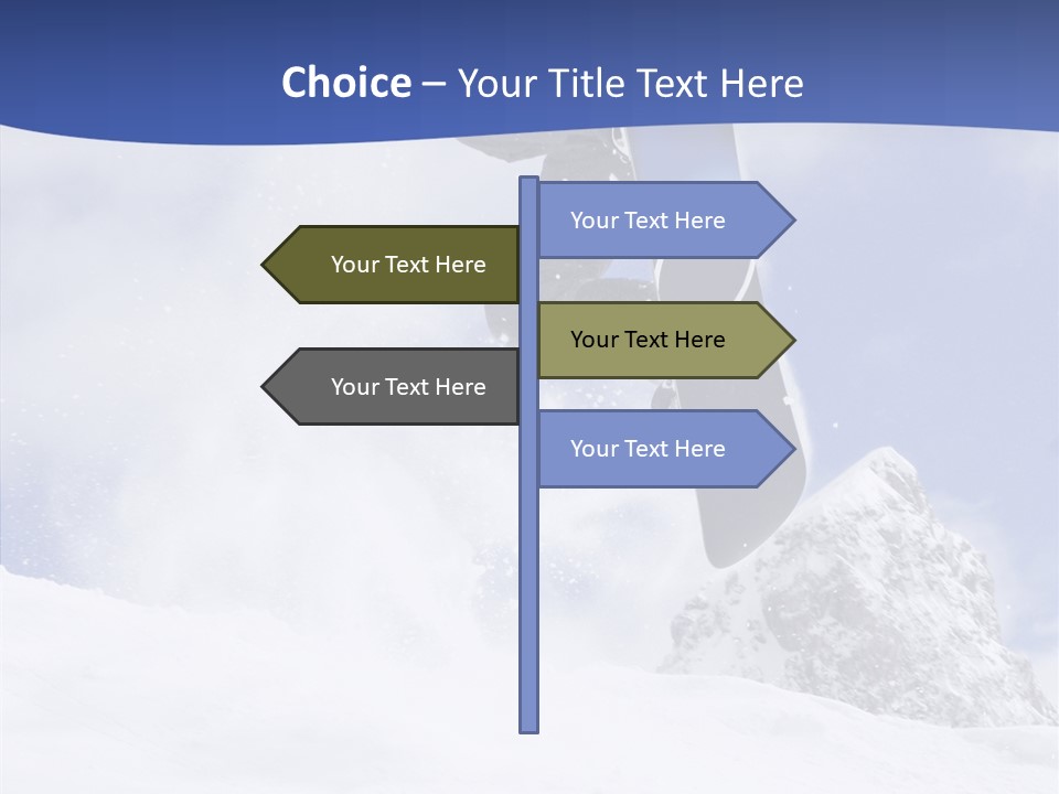 Teens Action Vacation PowerPoint Template