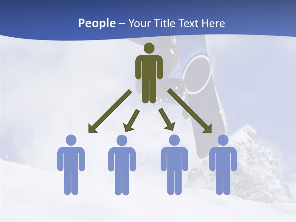 Teens Action Vacation PowerPoint Template