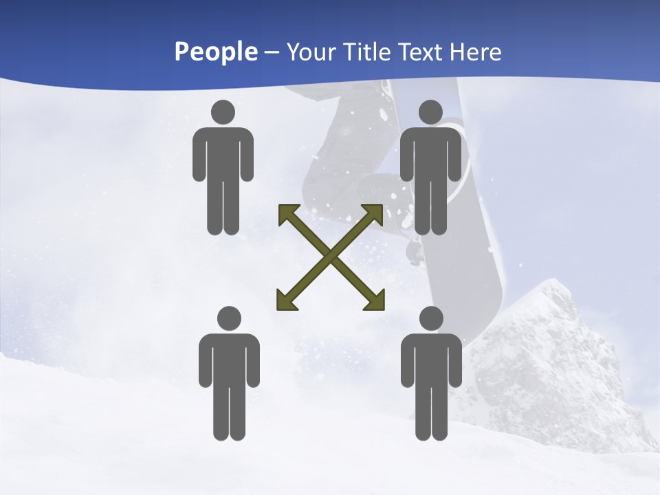 Teens Action Vacation PowerPoint Template