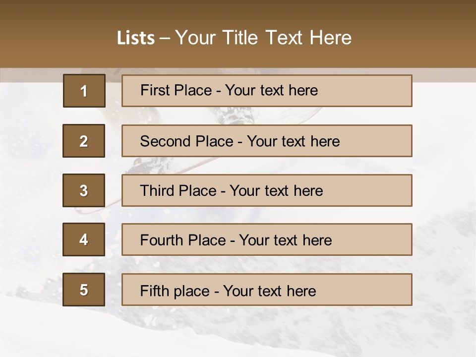 Vacation Fun Speed PowerPoint Template