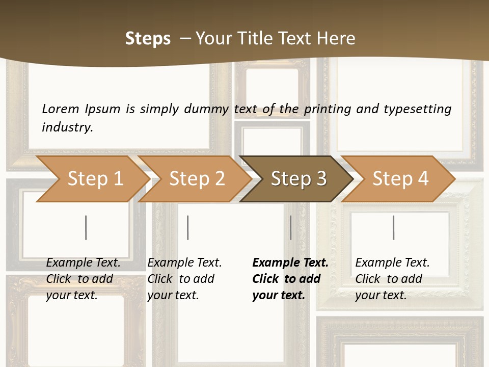 Design Museum Wood PowerPoint Template