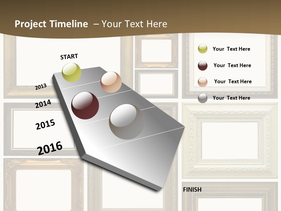 Design Museum Wood PowerPoint Template