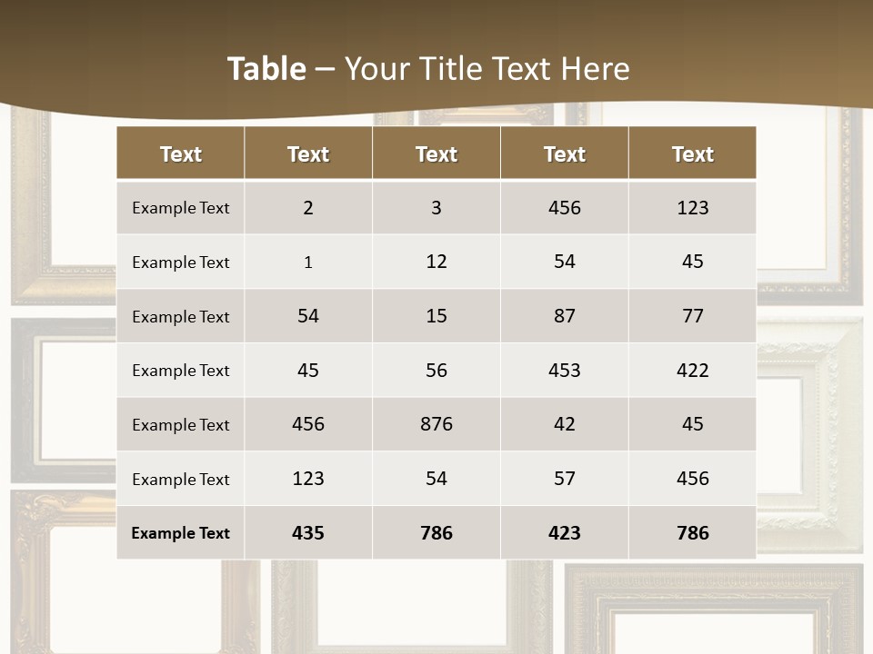Design Museum Wood PowerPoint Template