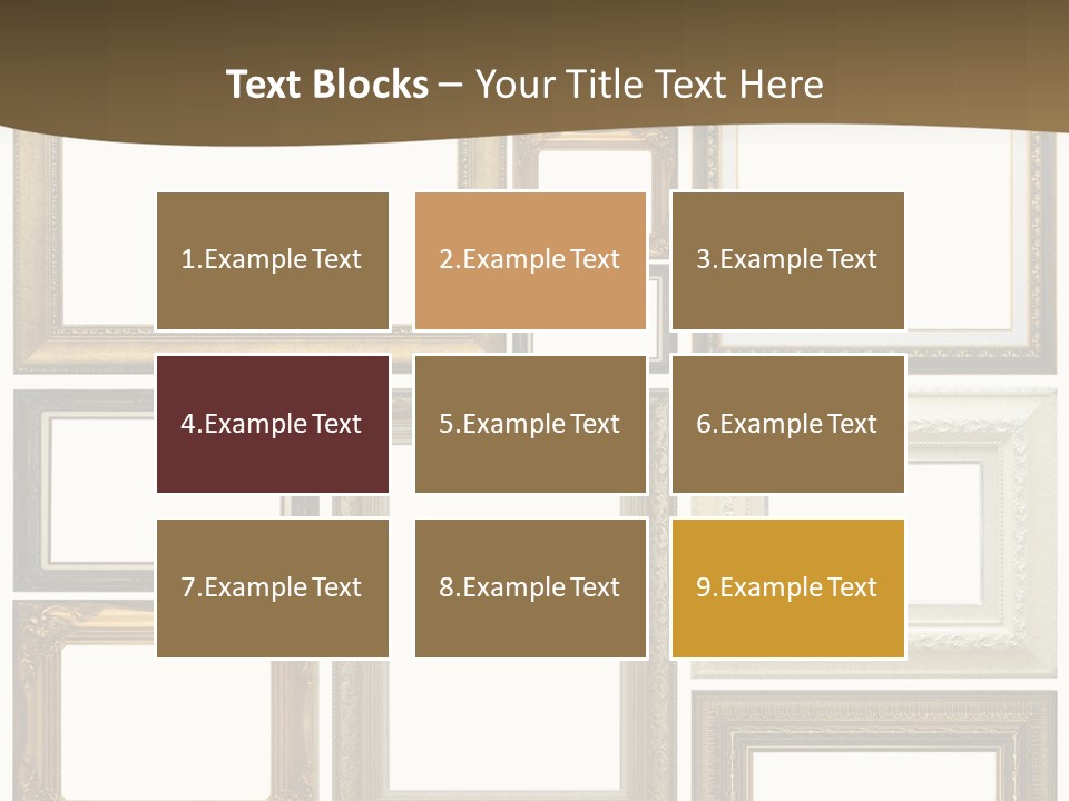 Design Museum Wood PowerPoint Template