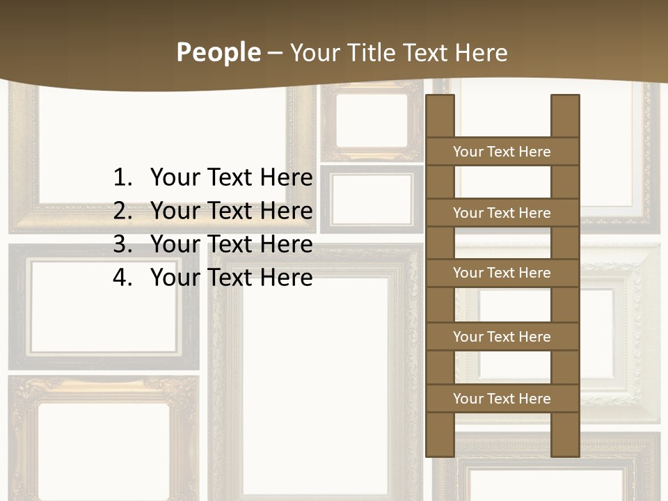 Design Museum Wood PowerPoint Template
