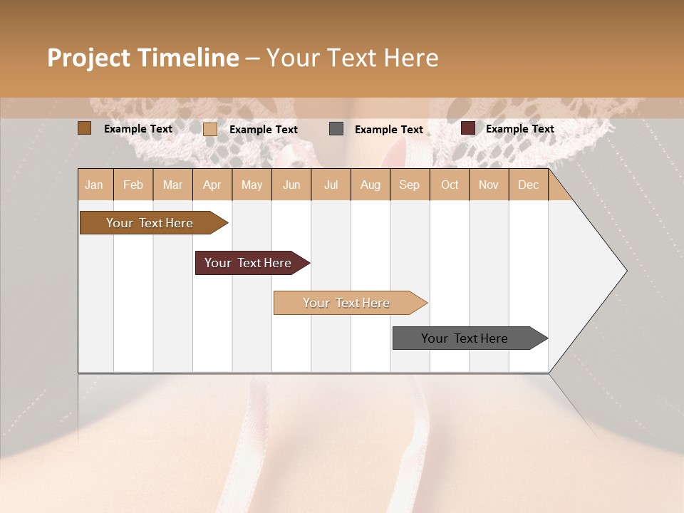Desire Breasts Female PowerPoint Template
