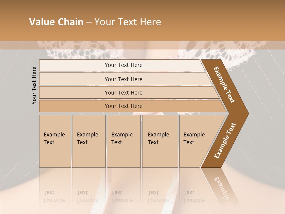 Desire Breasts Female PowerPoint Template