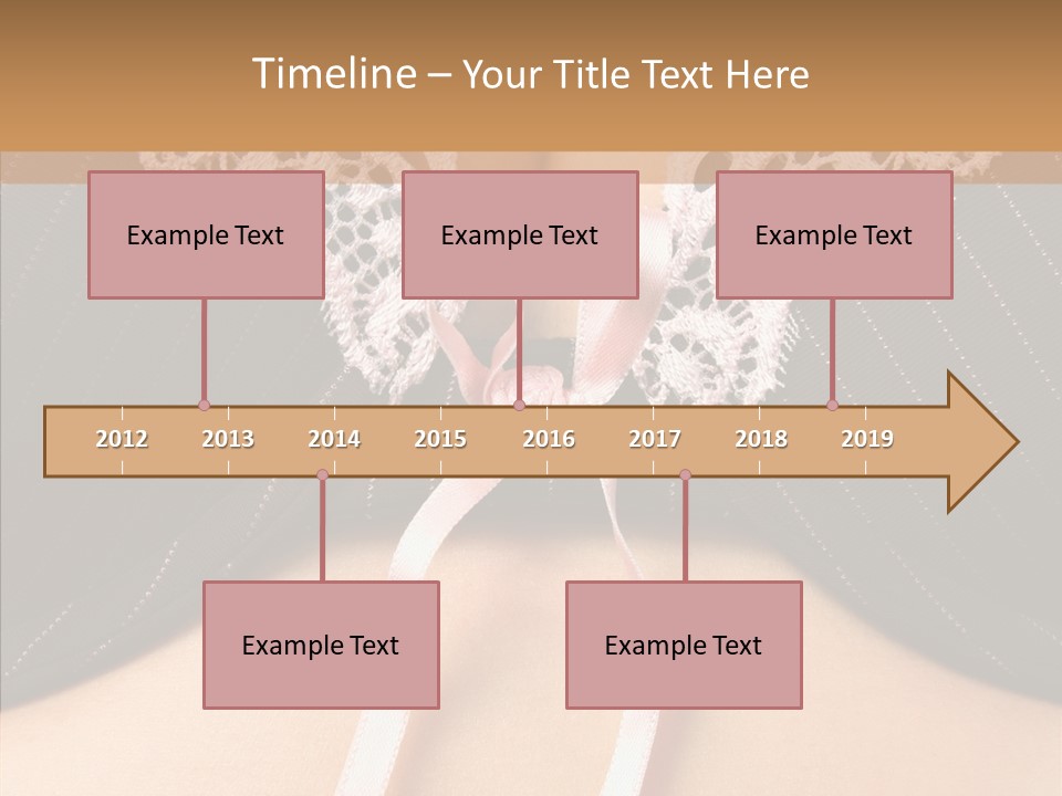 Desire Breasts Female PowerPoint Template