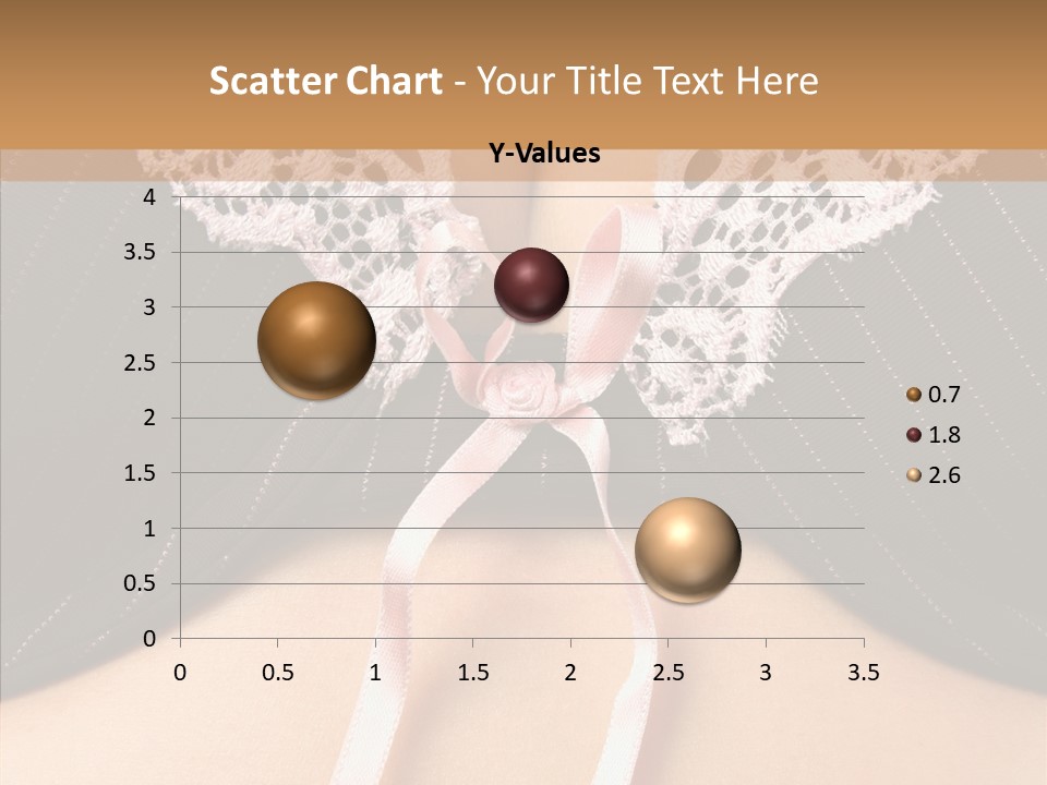 Desire Breasts Female PowerPoint Template