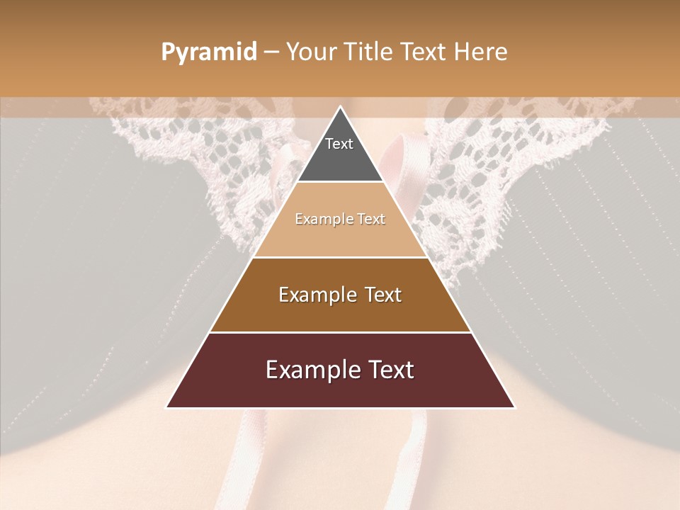 Desire Breasts Female PowerPoint Template