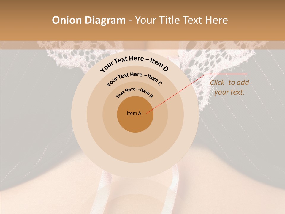 Desire Breasts Female PowerPoint Template