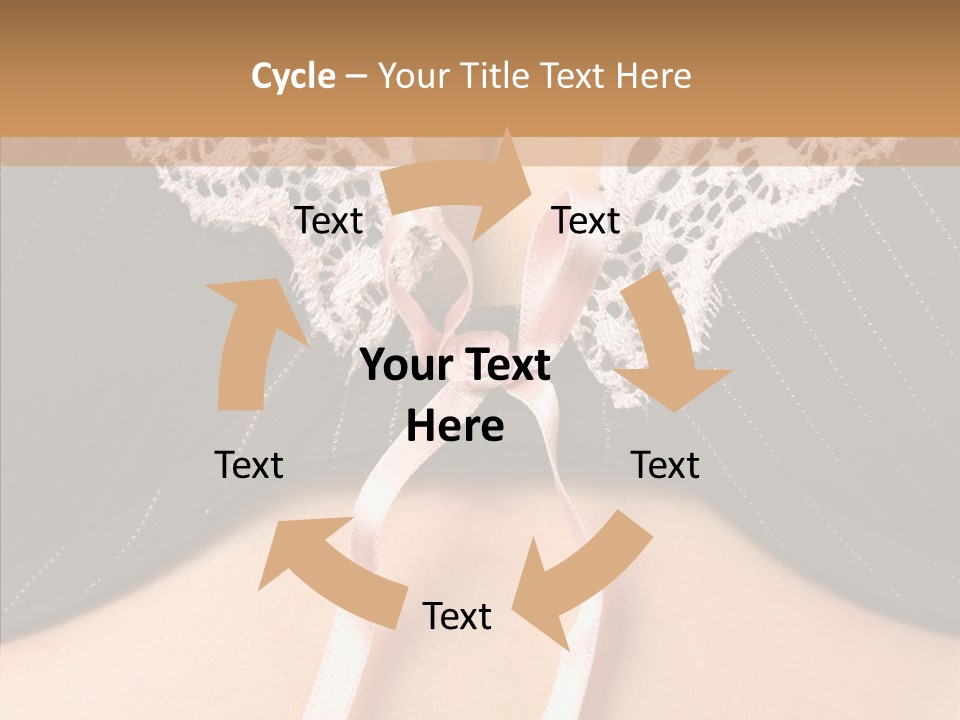 Desire Breasts Female PowerPoint Template