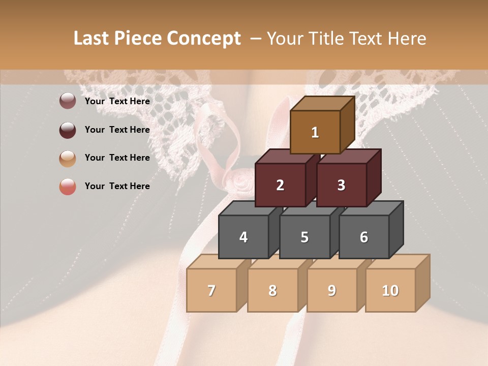 Desire Breasts Female PowerPoint Template