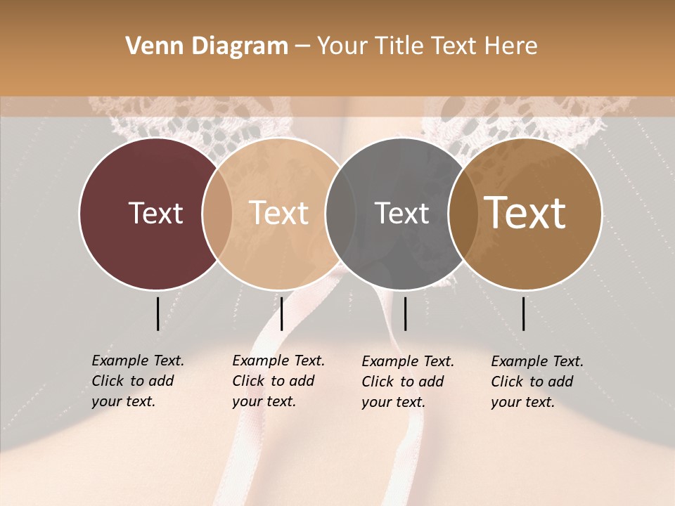 Desire Breasts Female PowerPoint Template