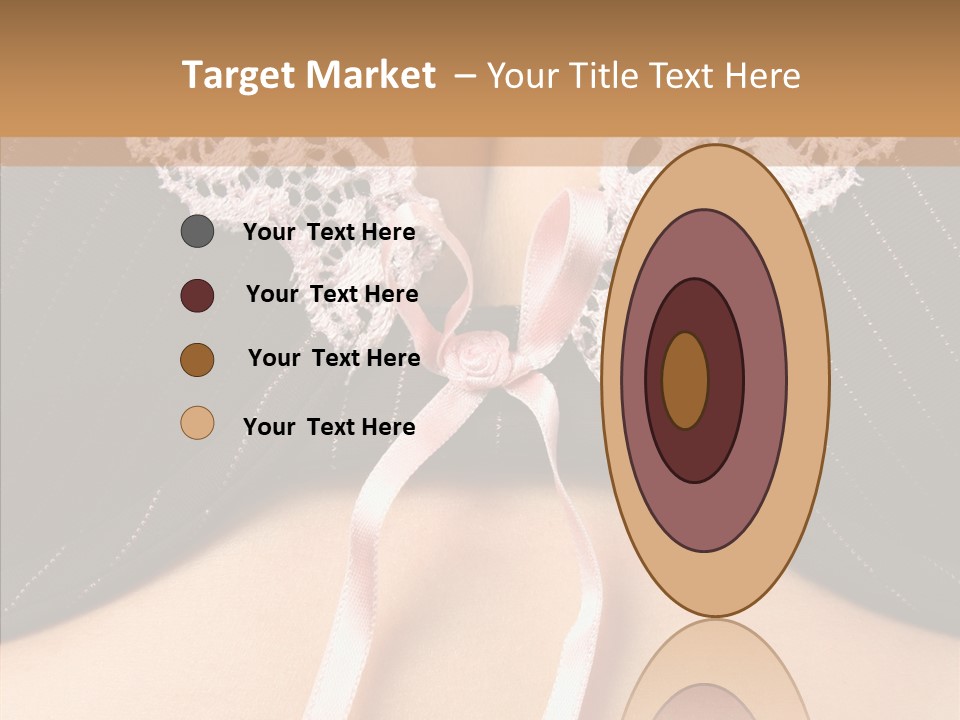 Desire Breasts Female PowerPoint Template