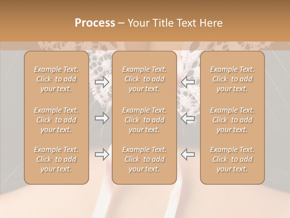 Desire Breasts Female PowerPoint Template