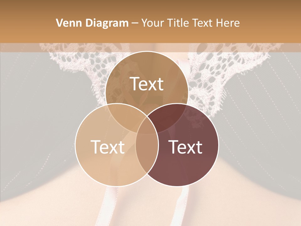 Desire Breasts Female PowerPoint Template
