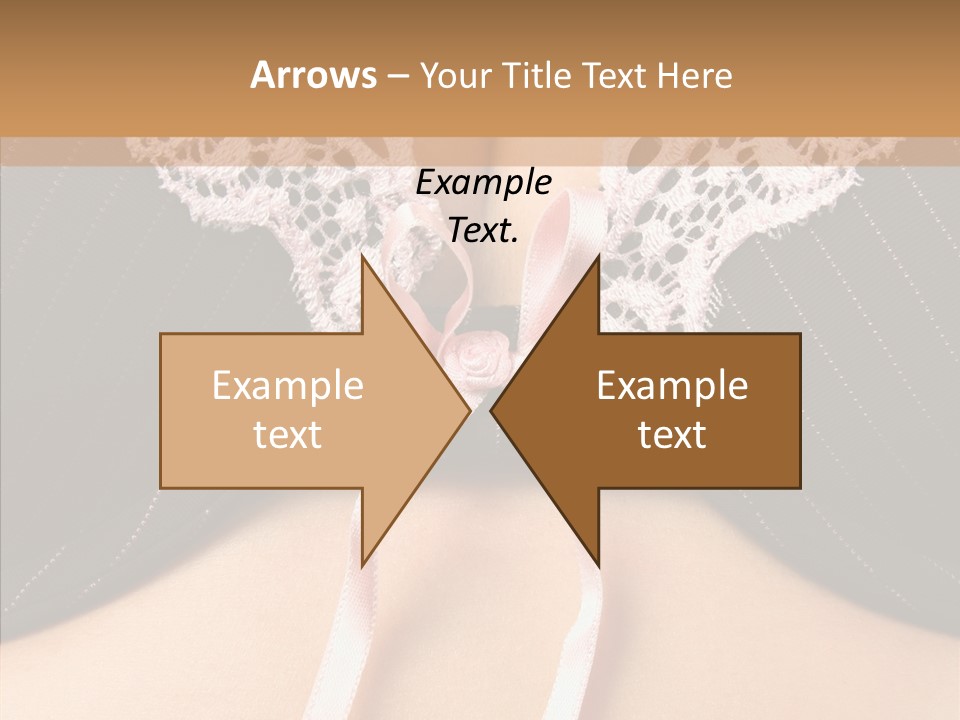 Desire Breasts Female PowerPoint Template