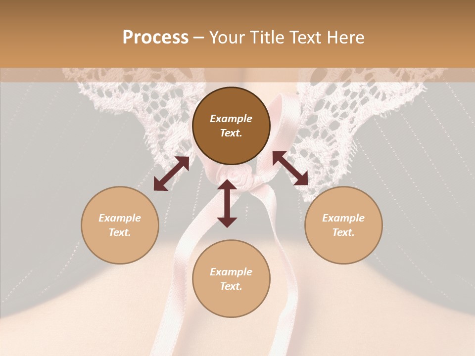 Desire Breasts Female PowerPoint Template