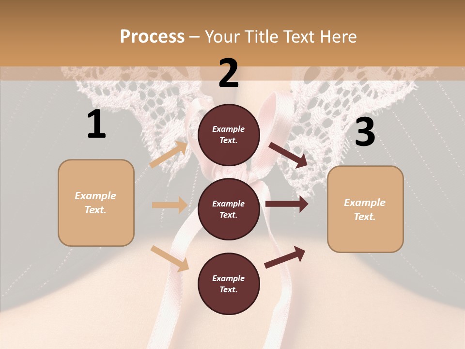 Desire Breasts Female PowerPoint Template