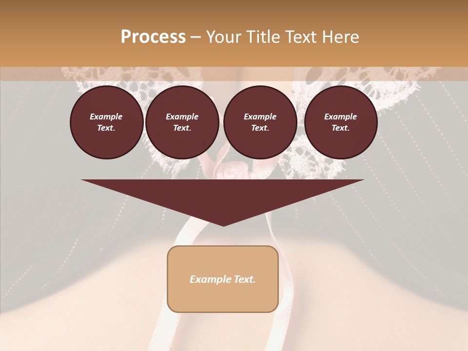 Desire Breasts Female PowerPoint Template