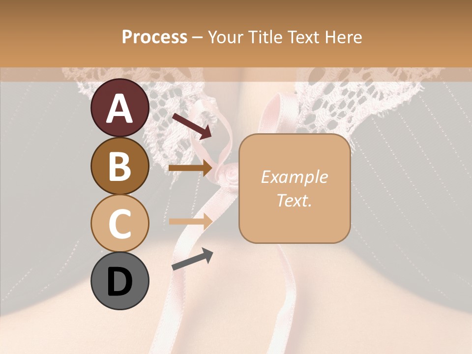 Desire Breasts Female PowerPoint Template