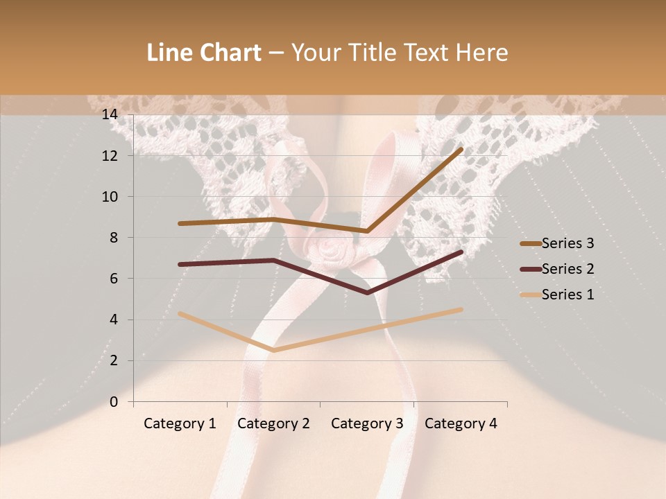 Desire Breasts Female PowerPoint Template