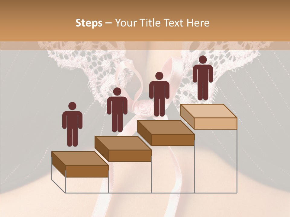 Desire Breasts Female PowerPoint Template