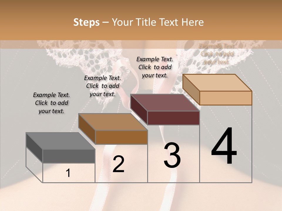 Desire Breasts Female PowerPoint Template