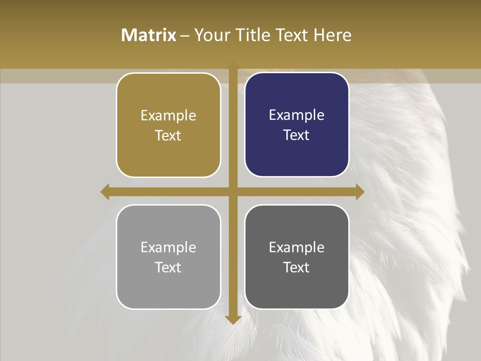 Alaska Predator Bird PowerPoint Template