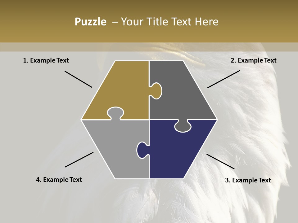 Alaska Predator Bird PowerPoint Template