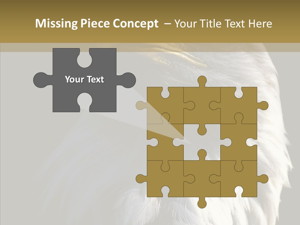 Alaska Predator Bird PowerPoint Template